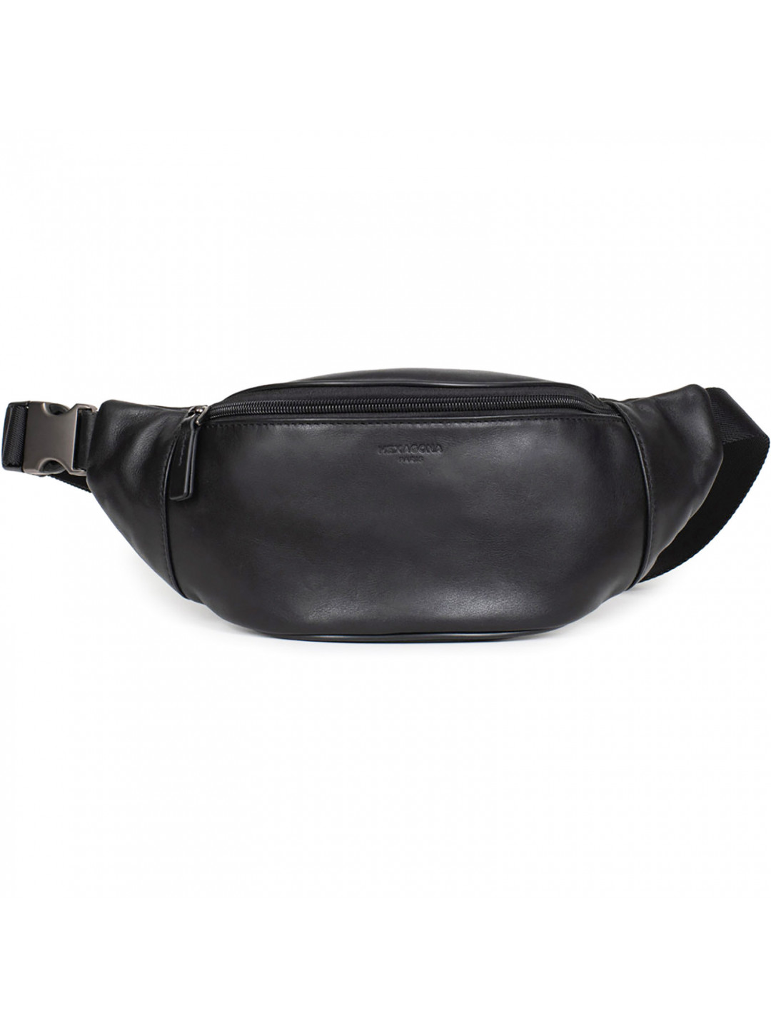 Pánská kožená ledvinka Hexagona Dumons – černá